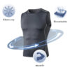 Spandex Men's Gym Singlet Vest - Image 2