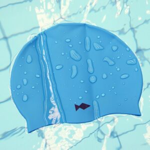 Swim Caps - Skills N’ Talents Logo | Silicone High Quality