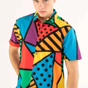 What's Your Angle Button Up Shirt
